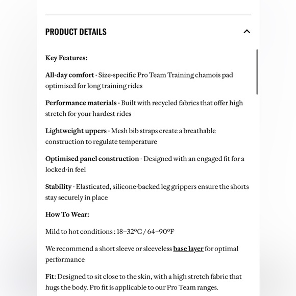 Rapha Men’s pro team Black and White Cycling shorts/bibs XL - Picture 10 of 11